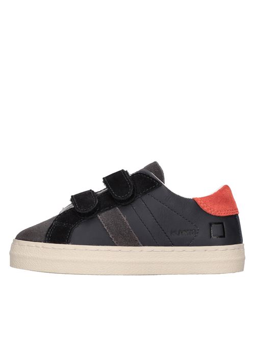  D.A.T.E. | HILL LOW VINTAGE CALF BBLU1-ARANCIO